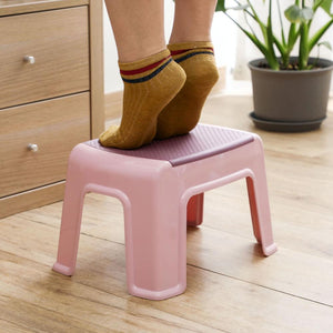 Household Plastic Small Stool Living Room Non-slip Bath Bench Children Step Stool Changing Shoes Stools Kids Furniture Ottoman