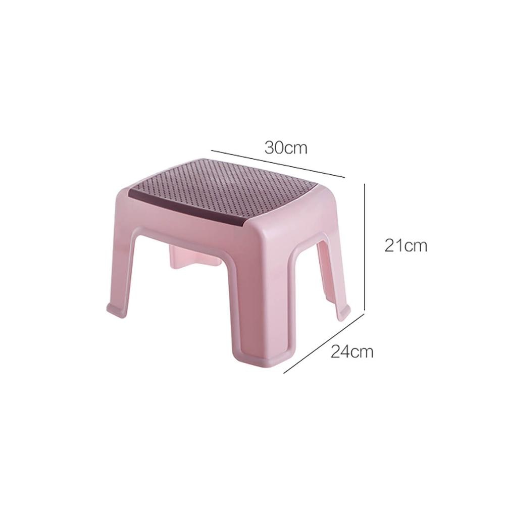 Household Plastic Small Stool Living Room Non-slip Bath Bench Children Step Stool Changing Shoes Stools Kids Furniture Ottoman