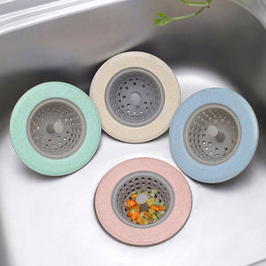 4 color Silicone Kitchen Sink Strainer Stopper Drain Hole Sink Strainer Bathroom Drain Hair Catcher Sink Strainer Tool