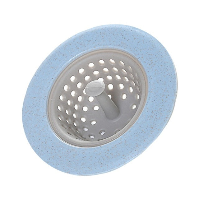 4 color Silicone Kitchen Sink Strainer Stopper Drain Hole Sink Strainer Bathroom Drain Hair Catcher Sink Strainer Tool