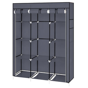 Folding Non-woven Cloth Wardrobe Storage Cabinet Portable Fabric Closet Bedroom Waterproof Reinforcement Dustproof Furniture