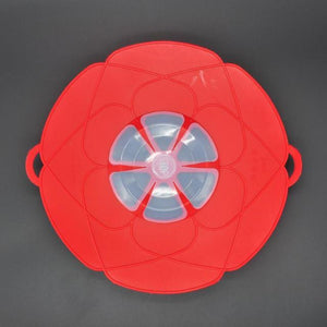 Multifunctional Silicone Lid Spill Stopper Anti Overflow Pot Cover 28.5cm Diameter Kitchen Gadgets Cooking Pot Lids Utensil