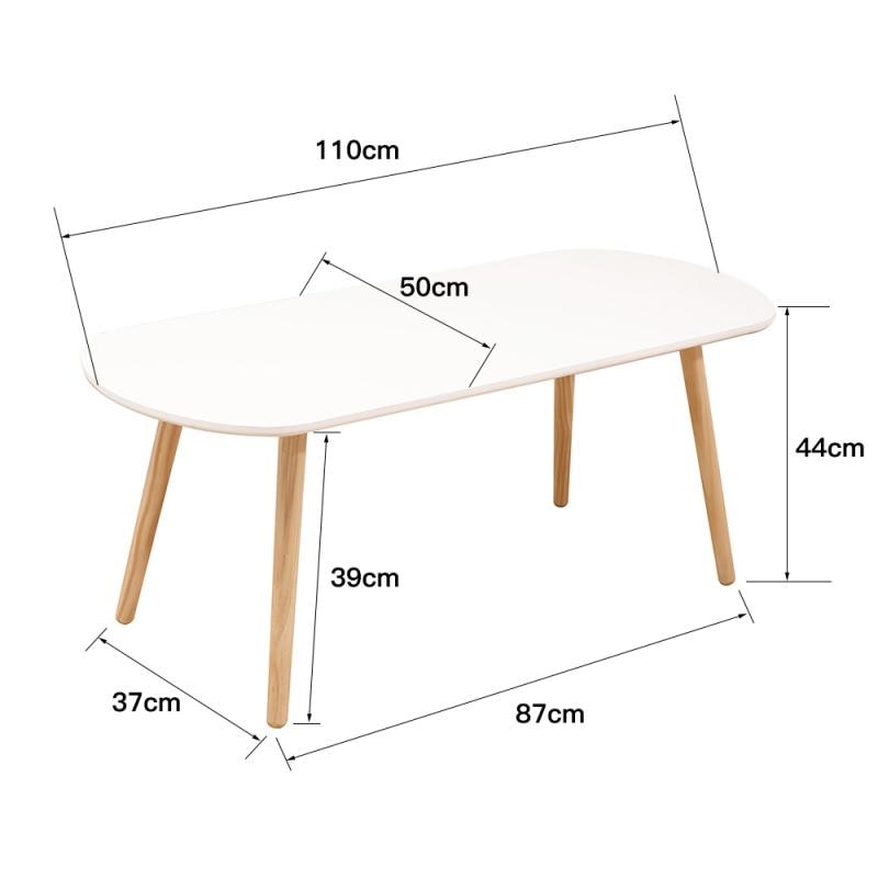 Nordic Style Coffee Tables Balcony Leisure Dining Table Modern Simplicity Low Coffee Table Living Room Furniture For Home HWC