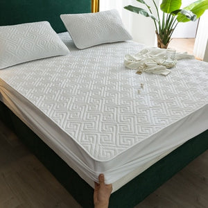 Waterproof Bed Mattresses Cover Washable Bed Cover Multicolor Thickened Waterproof Mattress Protector Flat Mattress Cover