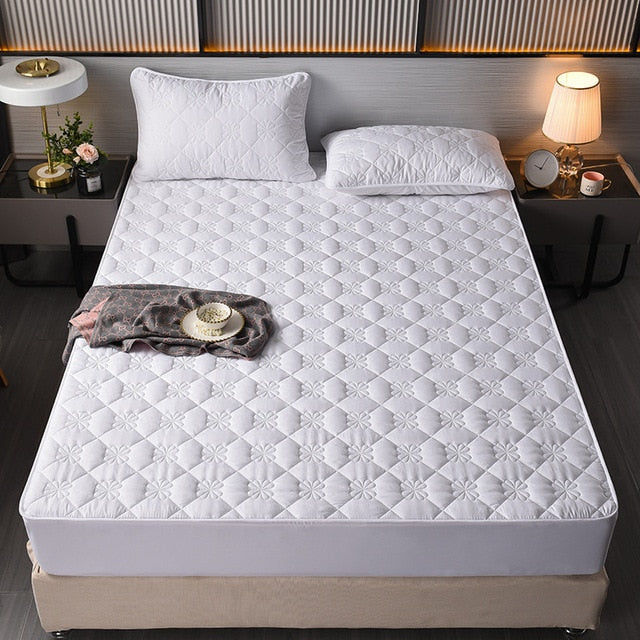 Waterproof Bed Mattresses Cover Washable Bed Cover Multicolor Thickened Waterproof Mattress Protector Flat Mattress Cover