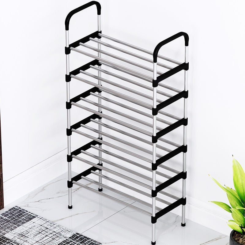 Simple Multilayer Shoe Cabinets Easy to Install Shoes Rack Organizer Reinforced Steel Tube Shoe Rack Home Furniture Modern 2021