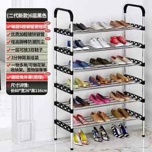 Simple Multilayer Shoe Cabinets Easy to Install Shoes Rack Organizer Reinforced Steel Tube Shoe Rack Home Furniture Modern 2021