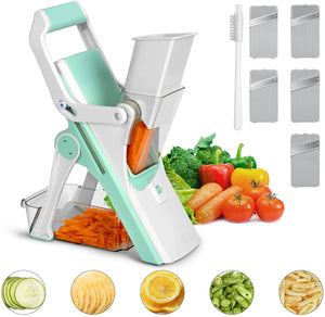 Safe Slice Mandolin Manual Cutter Chopping Knife Cut Fruit French Fries Cut Meat Vegetable Cutter Kitchen Tool