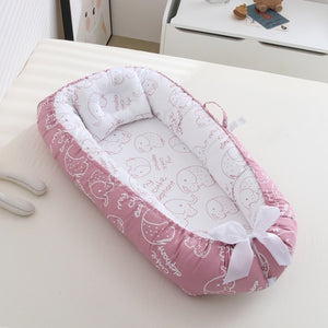 Removable Baby Sleeping Nest  Newborn Bed Crib  Travel Playpen Cot Infant Toddler Cradle Mattress  Baby Photography Props